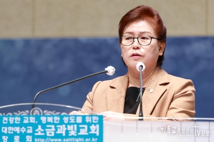 경남성시화 대표회장 이경은 목사. /사진=경남성시화